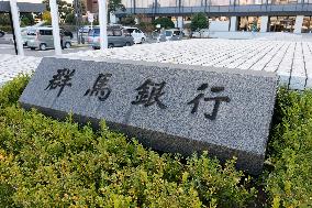 Gunma Bank signboard